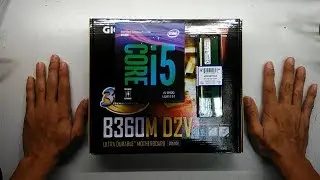 Intel i5 8400 with Gigabyte B360M D2V