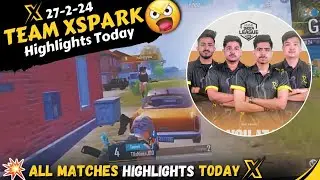 ⚡ Team Xspark highlights today | Tx highlights today | txshadow txninjajod txsarang txspraygod ⚡