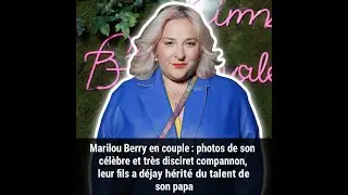 Marilou Berry in a relationship: photos of her famous and very discreet companion, their son has ...