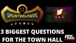 3 ГЛАВНЫХ ВОПРОСА К РАТУШЕ SPLINTERLANDS В ОКТЯБРЕ 2025 ГОДА