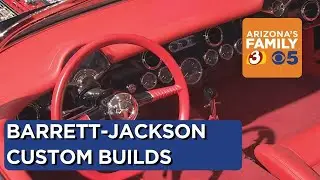 Custom cars at Barrett-Jackson in Scottsdale
