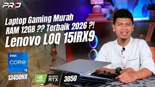 Performa i5 13450HX, RTX3050, Tes FC 26! Super Lancar?? Lenovo LOQ 15IRX9, 15.6