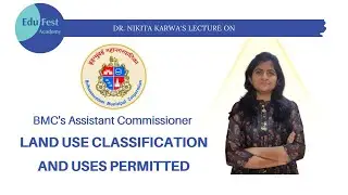 LAND USE CLASSIFICATION AND USES PERMITTED #BMC #AssistantCommisionerExam #ATP #AssistantTownPlanner