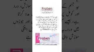 Froben Tablet Uses|دردوں کیلئے بہترین ٹیبلیٹ #trending #viral #shorts #medicineknowledgefactory