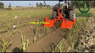 Sugarcane Trench Inter Row Weeder I Sugarcane Rotavator I Field Trial I Gear Drive I Mechanical seal
