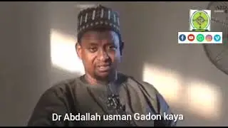 Addu'ar biyan bukata na gaggawa! Dr Abdallah usman Gadon kaya.