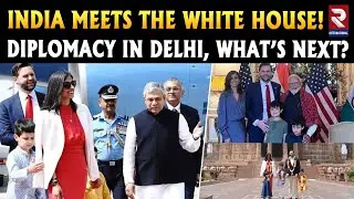 US VP J.D. Vance Begins India Visit | PM Modi meets JD Vance | Usha Vance | RTV #trumptariffs