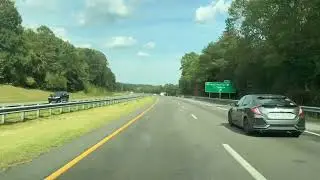 Interstate 40 East - from Morganton, NC to Hickory NC (Daylight version, IMPROVED)
