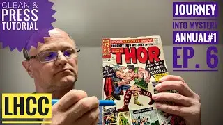 Incredible Comic Book Cleaning and Pressing Results Revealed!