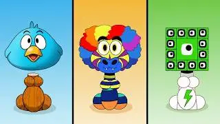 Incredibox Sprunki OC Sixteen (from Numberblocks) Phase 4 | Compilation Incredibox #sprunki