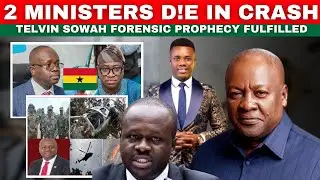 SHOCKING⚠️ Prophecy Fulfilled 2 Ministers D!E In Helicopter Crash As Telvin Warned