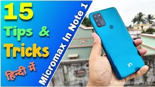 Micromax In Note 1 Top 15 Tips and Tricks 🔥  [ Hindi ]