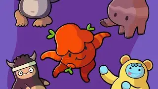 Ooblets Speedpaint: Tippytop Ooblets (featuring Pantsabear)