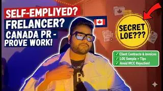 LOE for Self-Employment or Freelancing Work Experience for PR | Prove Self-Employment Experience