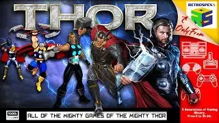 THE EVOLUTION OF THOR in Video Games 1995 - 2011 (MCU Movie)