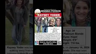KAYSEY YODER IS STILL MISSING #missingperson #coldcase #missingpersons #coldcases #missing