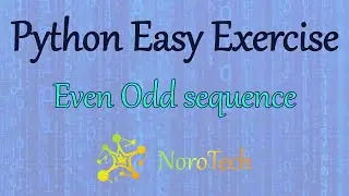 #2 Even Odd sequence example in Python (+ generator)
