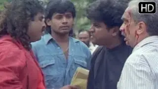 Shivarajkumar fighting with Rowdies for Chanda Vasuli | Best Scene of Simhada Mari Kannada Movie