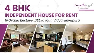 4 BHK Independent House For Rent in Vidyaranyapura, Orchid Enclave, Bangalore | PropertyAngel (9338)