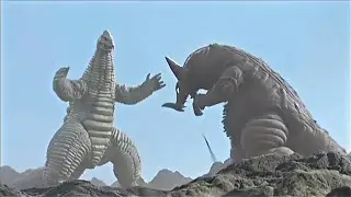 Gomora vs. Red King (Legendado HD) | Ultra Galaxy: Mega Monster Battle