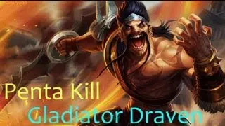 Gladiator Draven Pentakill by Owsryudie