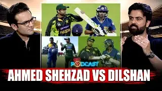 Ahmed Shehzad vs Dilshan | Geo Podcast with Mubashir Hashmi