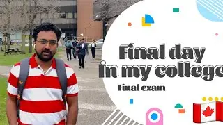 The last day of my college in Canada🇨🇦  #internationalstudents #conestogacollege #canda #education
