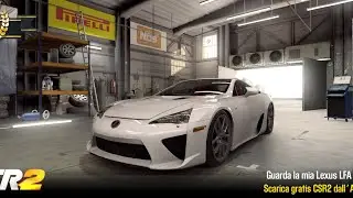 [CSR2] Lexus LFA shift and tune for 7.30x