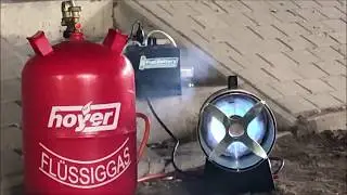 FuelBattery: 30 kW Hot Air Blower