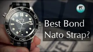 Luxury James Bond NATO Strap Review! 👀 (Artem Straps) - Ripire's Reviews