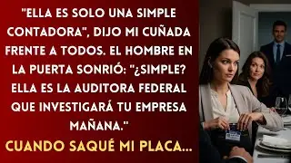 La Cruel Broma de Mi Cuñada en la Cena Familiar—El Invitado Sorpresa Era Su Jefe.