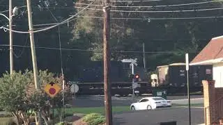 CSX Q610 Highballing Through Auburn, AL