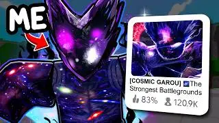 I GOT COSMIC GAROU EARLY in The Strongest Battlegrounds... (kind of)