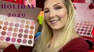 Обзор и образцы палетки Morphe Holiday 2020 35XO