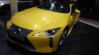 2019 Lexus LC 500h Yellow Edition - Exterior and Interior - Paris Auto Show 2018