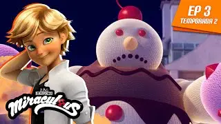 MIRACULOUS | 🐞 GLACIADOR 🐾 | Episodio completo ▶️ Temporada 2 Episodio 3