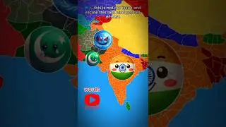 |🇵🇰Pakistan & 🇮🇳India & Subscriber: 🆚 United National|| #shortfeed #india #pakistan #map #viral