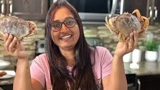First time cooking  crab 🦀 at our home | my Bengali Vlo | life in Canada