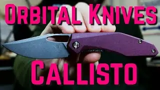 КАСТОМНЫЙ - ОРБИТАЛЬНЫЕ НОЖИ CALLISTO карманный нож!!! #кастомиальный #ручнаяработа #edc #проект