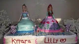 Frozen Birthday Cake