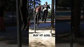 WHO DID IT BETTER? #fitness #calisthenics #motivation #gym #pullups #challenge