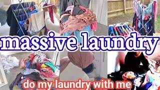 MASSIVE LAUNDRY MOTIVATION 2024 \ EXTREME LAUNDRY MOTIVATION  |DO MY LAUNDRY WITH ME |WEEKLY LAUNDRY