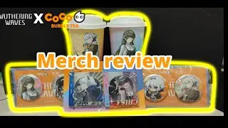 Wuthering Waves Collab Merch UNBOXED! ? | Full Review + First Impressions