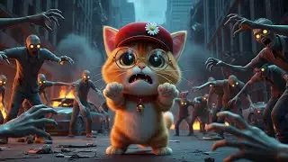 Zombie Apocalypse: A Brave Cat Story in the City