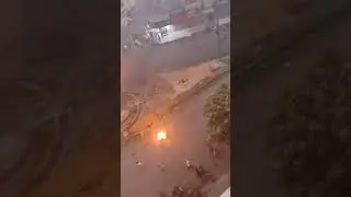 #pti #tlp  workers clash with Karachi police amid Section #144