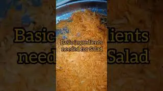 Fresh Salad Ingredients You Need | Healthy & Easy Meals #youtube #food #salad #healthylifestyle