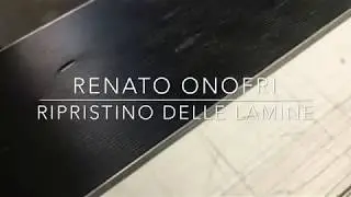 Ripristino delle lamine