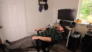 Ergonomic Mesh Office Chair With Footrest