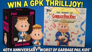 ВЫИГРАЙТЕ GPK Thrilljoy! 🎁 Распаковка и РОЗЫГРЫШ набора &laquo;Худшие из мусорных ведер&raquo; к 40-летию!