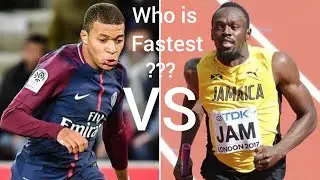 Mbappe Vs Usain Bolt/Extreme Speed/which is faster???